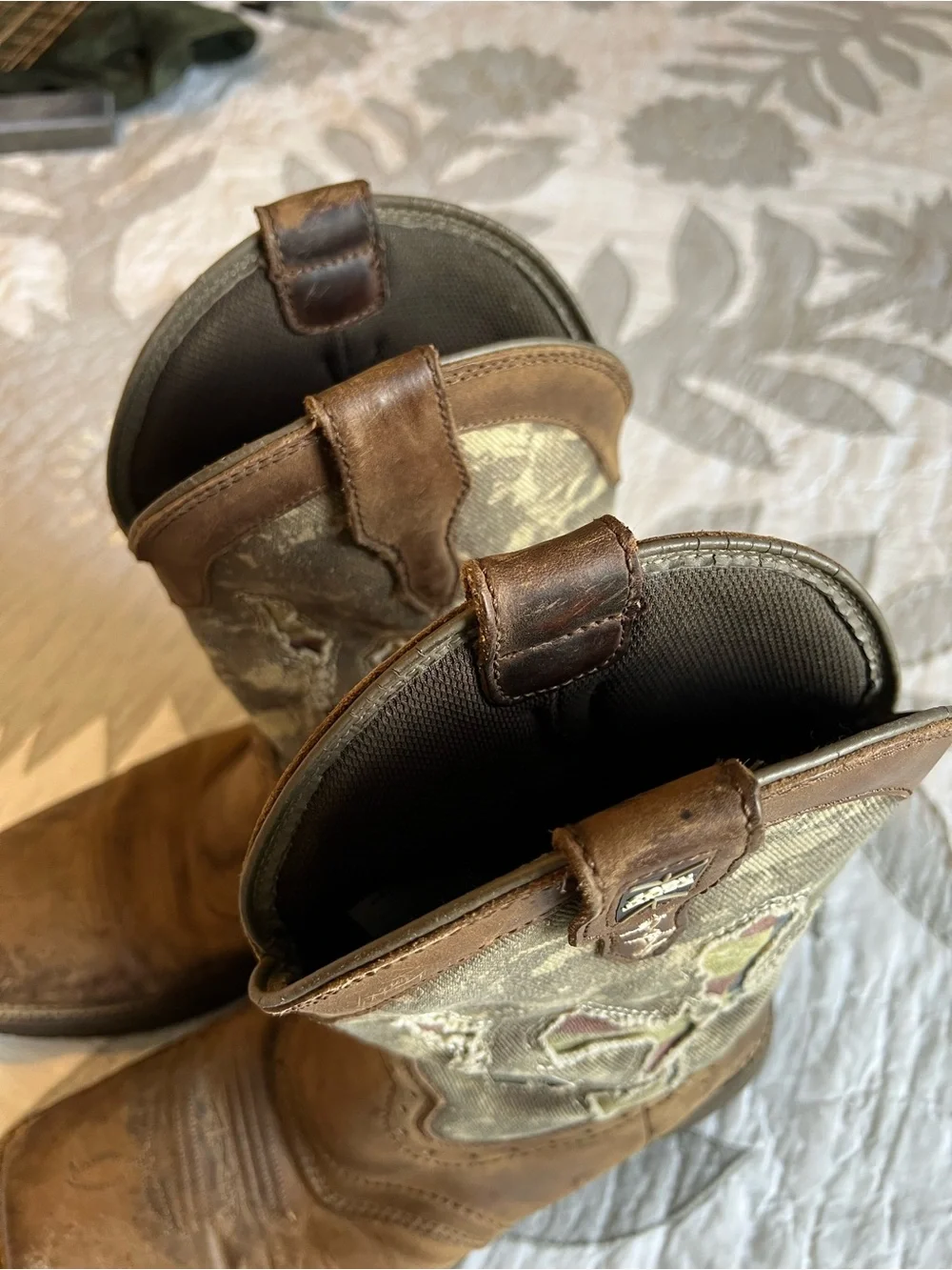Cody James Tychee Camo Flag Western Boots Mens 10D BCJSP20P108 Brothers Sons